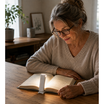 LumiClip - Lampe de lecture LED Rechargeable