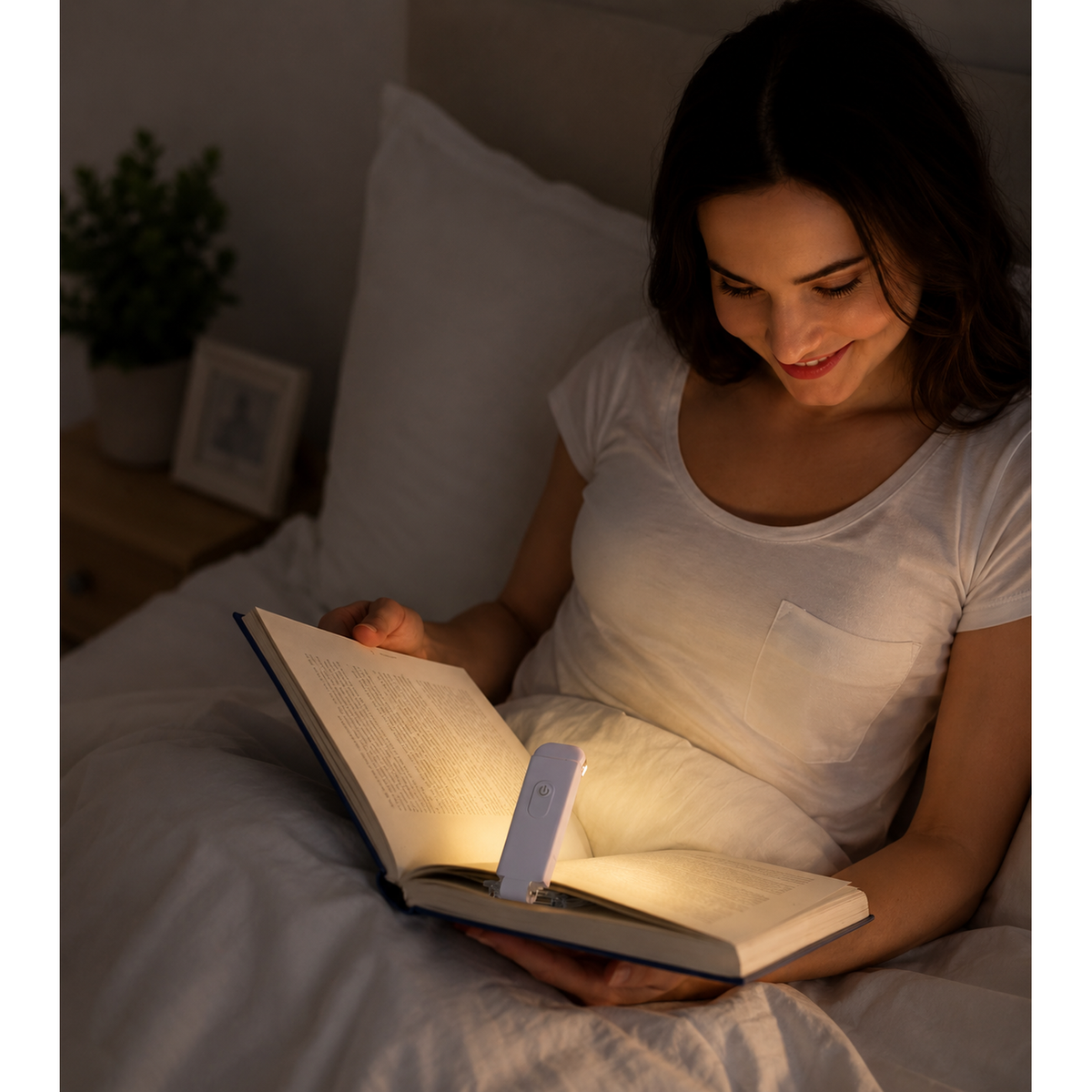 LumiClip - Lampe de lecture LED Rechargeable